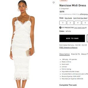 V. Chapman Narcisse Midi Dress